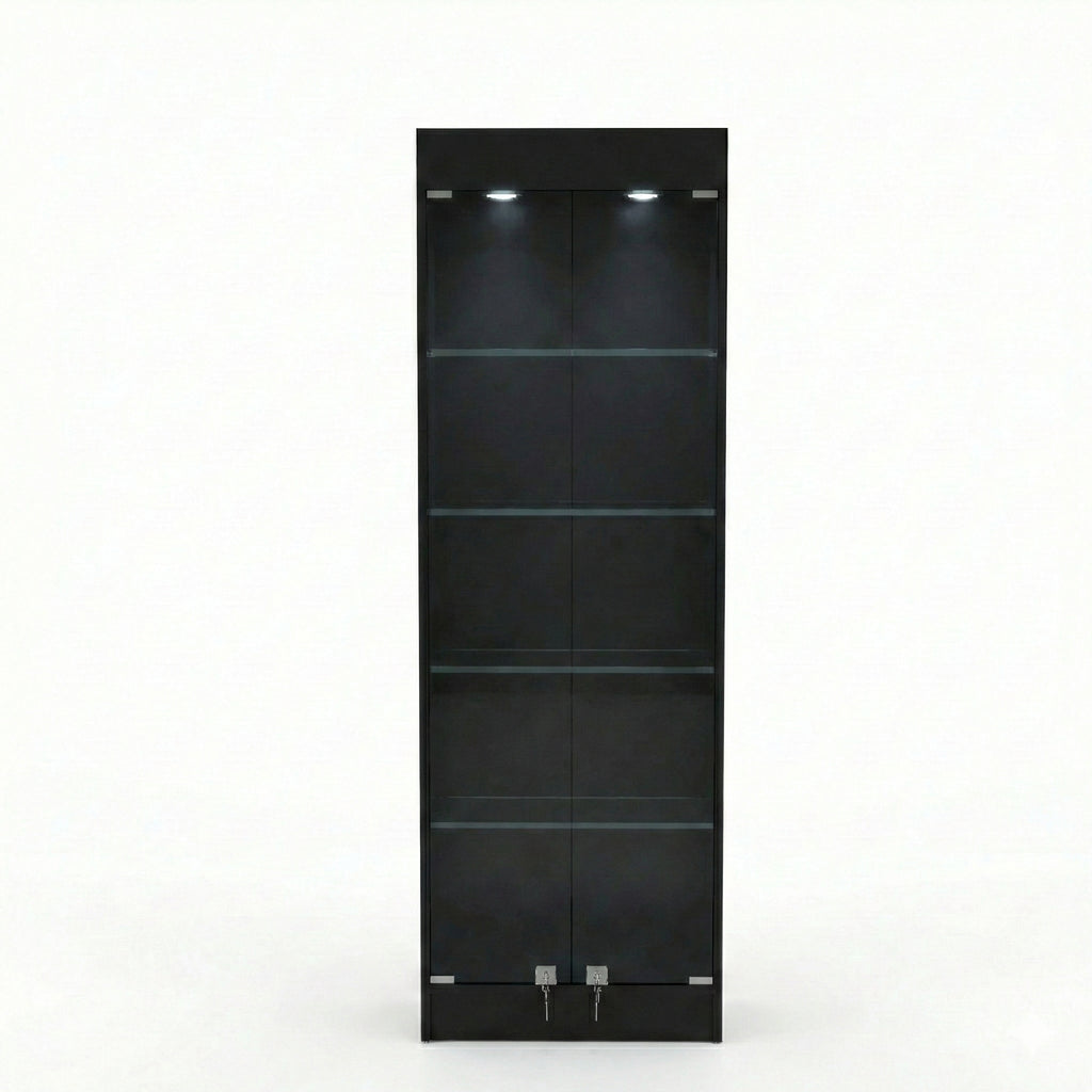 Vitrina Mural Melaminica Para Exhibición  60x33x180cm