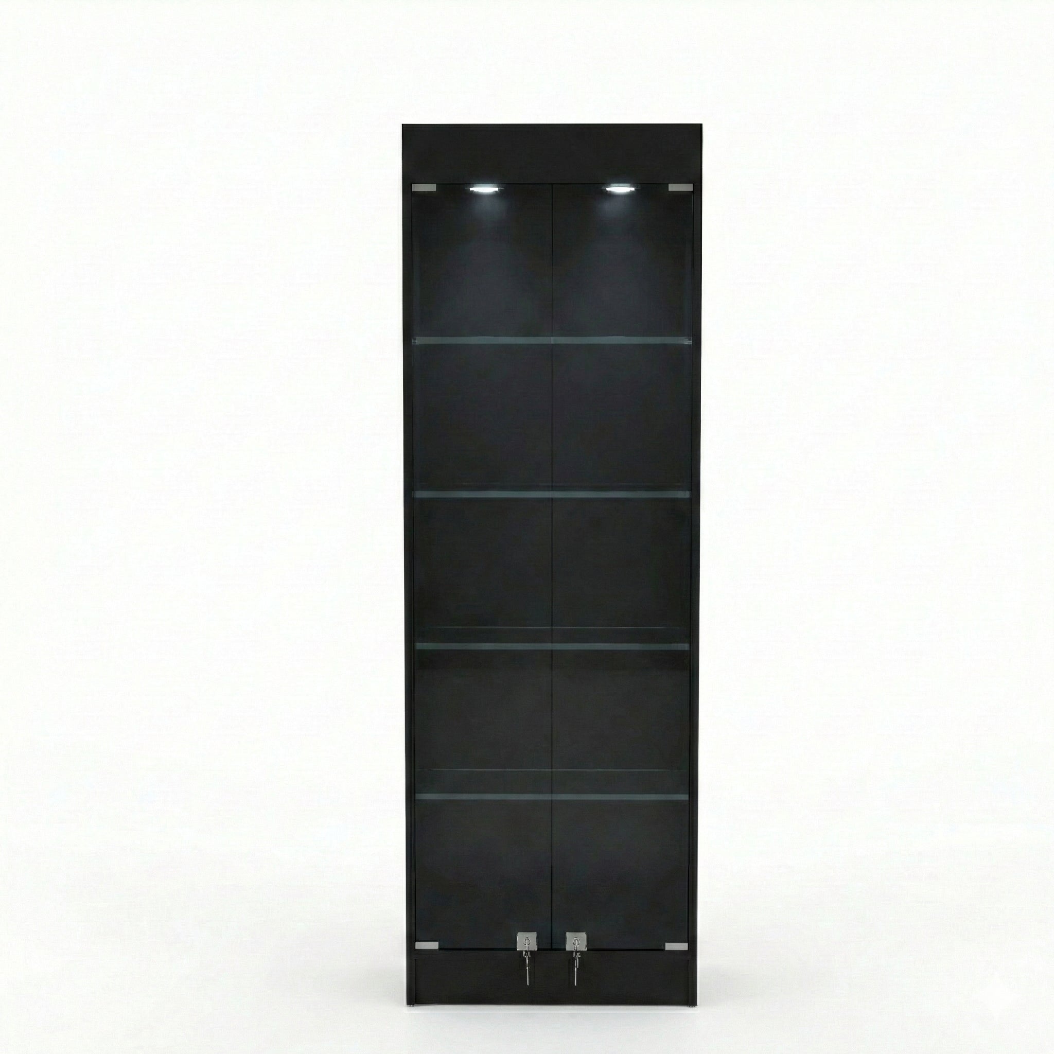 Vitrina Mural Melaminica Para Exhibición  60x33x180cm