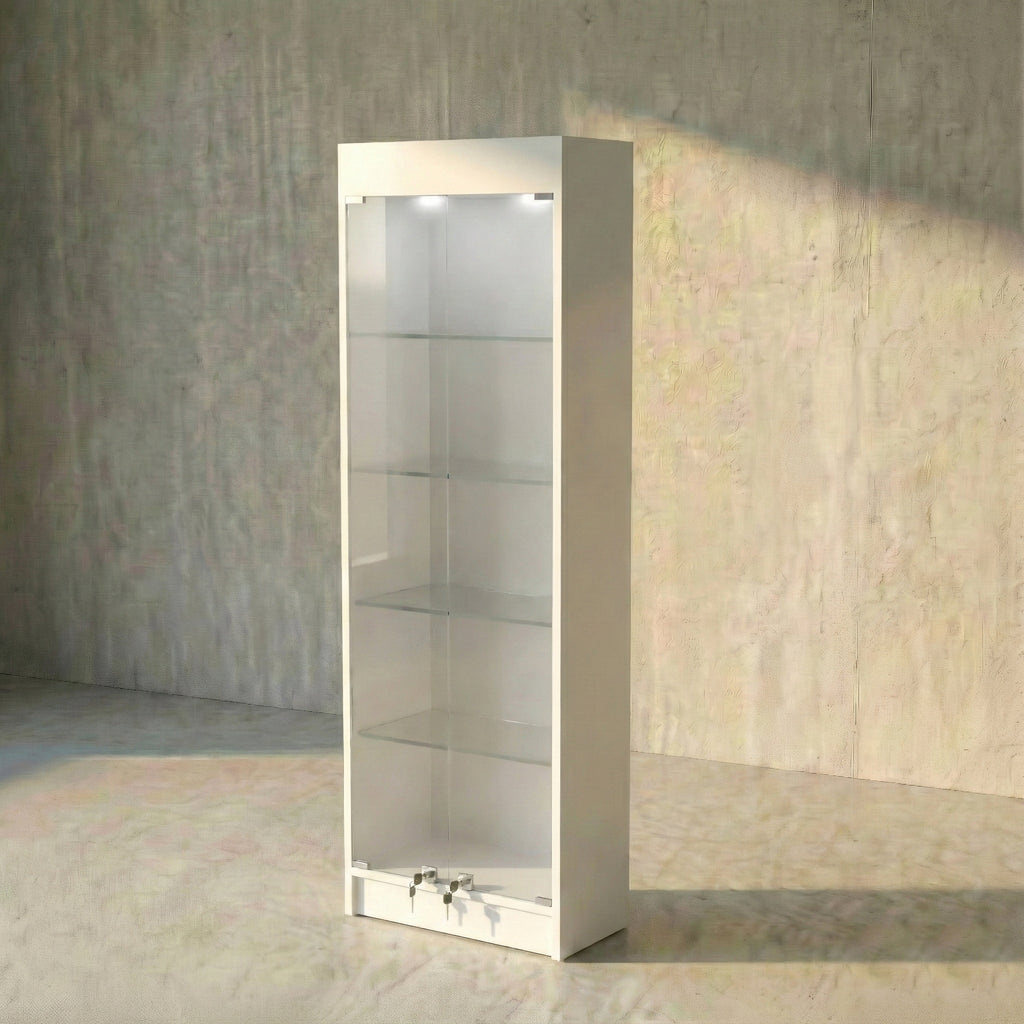 Vitrina Mural Melaminica Para Exhibición  60x33x180cm