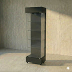 Vitrina 60x40 Liso SB Negro