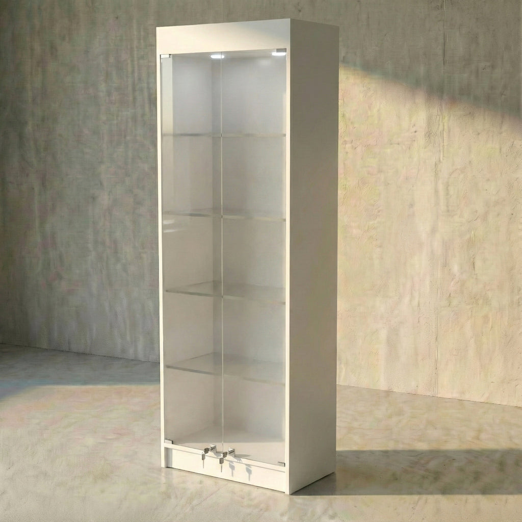 Vitrina Mural Melaminica Para Exhibición 70x40x200cm