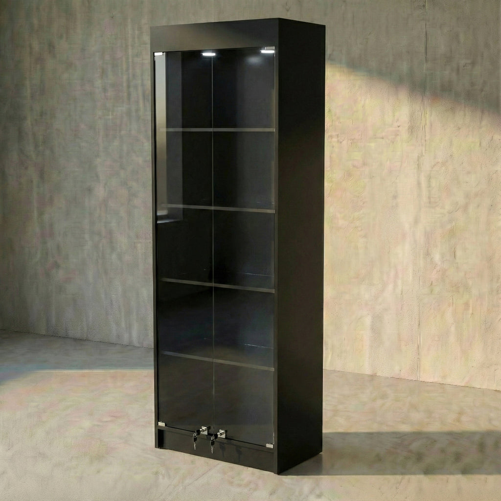 Vitrina Mural Melaminica Para Exhibición 70x40x200cm