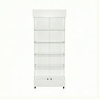 Vitrina 80x40 Liso SB Blanco