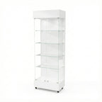 Vitrina 40x40 Liso SB Blanco