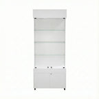 Vitrina 80x40 Liso CB Blanco