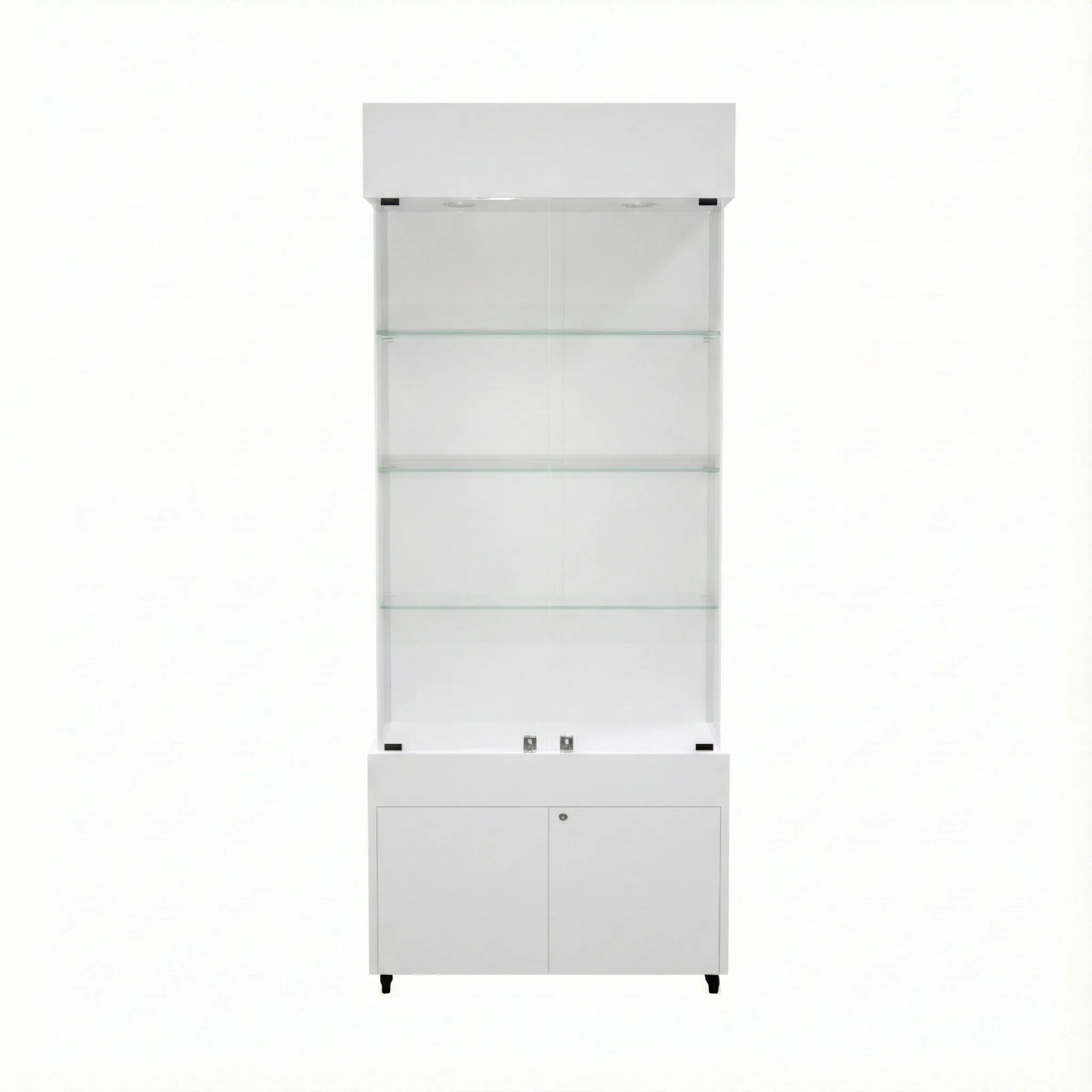 Vitrina 80x40 Liso CB Blanco