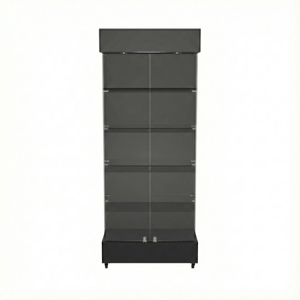 Vitrina 80x40 Liso SB Negro