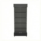 Vitrina 80x40 Liso SB Negro