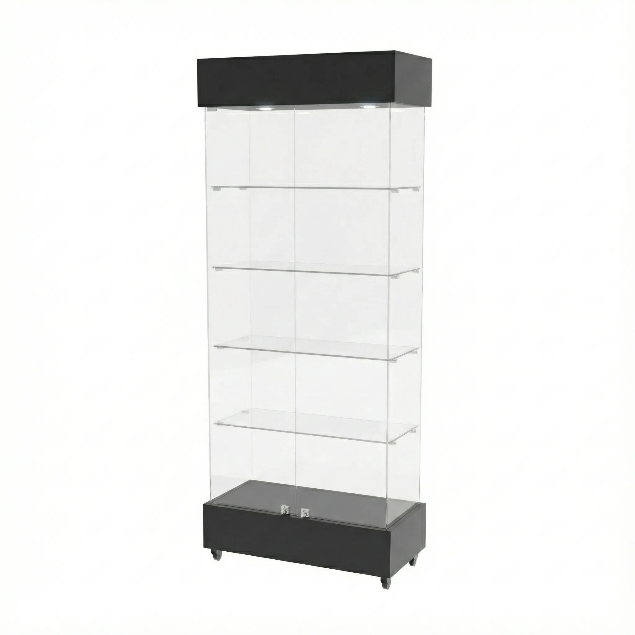 Vitrina Panorámica 80x40 Negro