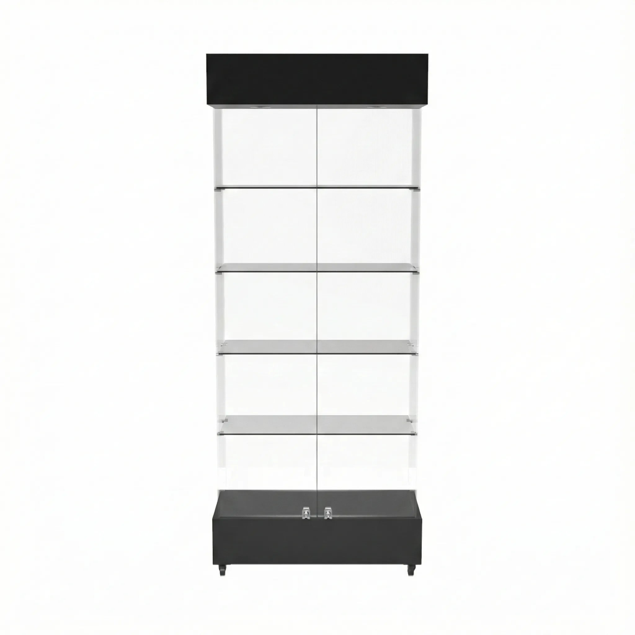 Vitrina Panorámica 80x40 Negro