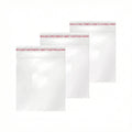 Bolsa Celofán Transparente Con Adhesivo 10x14cm Blanco, 200 Unidades