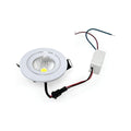 Foco Fijo Led Plafón Redondo Empotrado 5w Luz Blanca Blanco