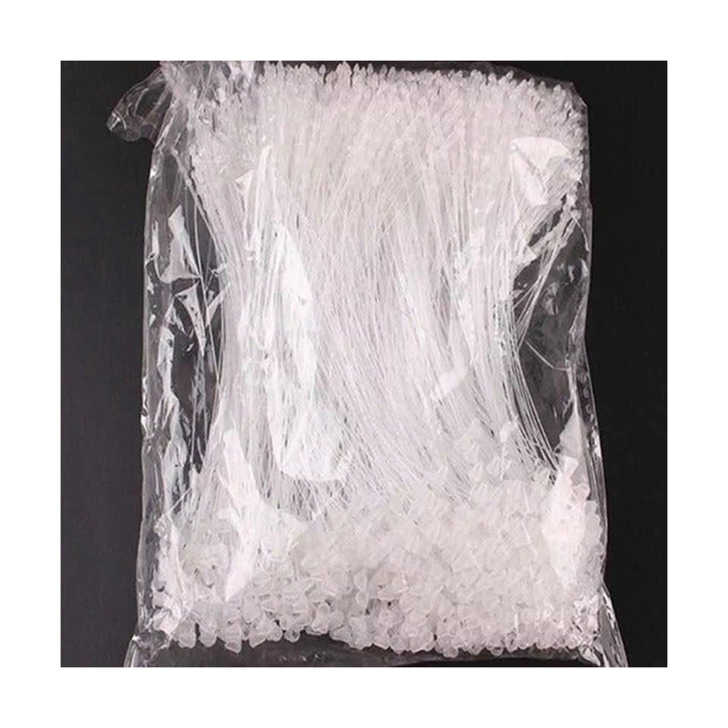 Hilos De Seguridad Plásticos Para Etiquetas 75mm Blanco, 1000 Unidades
