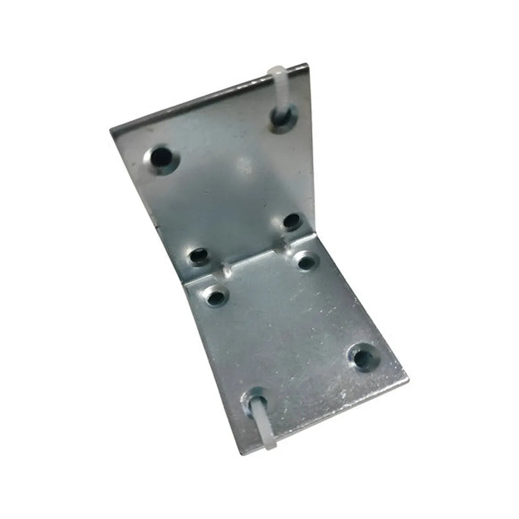 Pack 12 Escuadras Soporte Esquinero Muebles 40x40x40x2mm Plateado