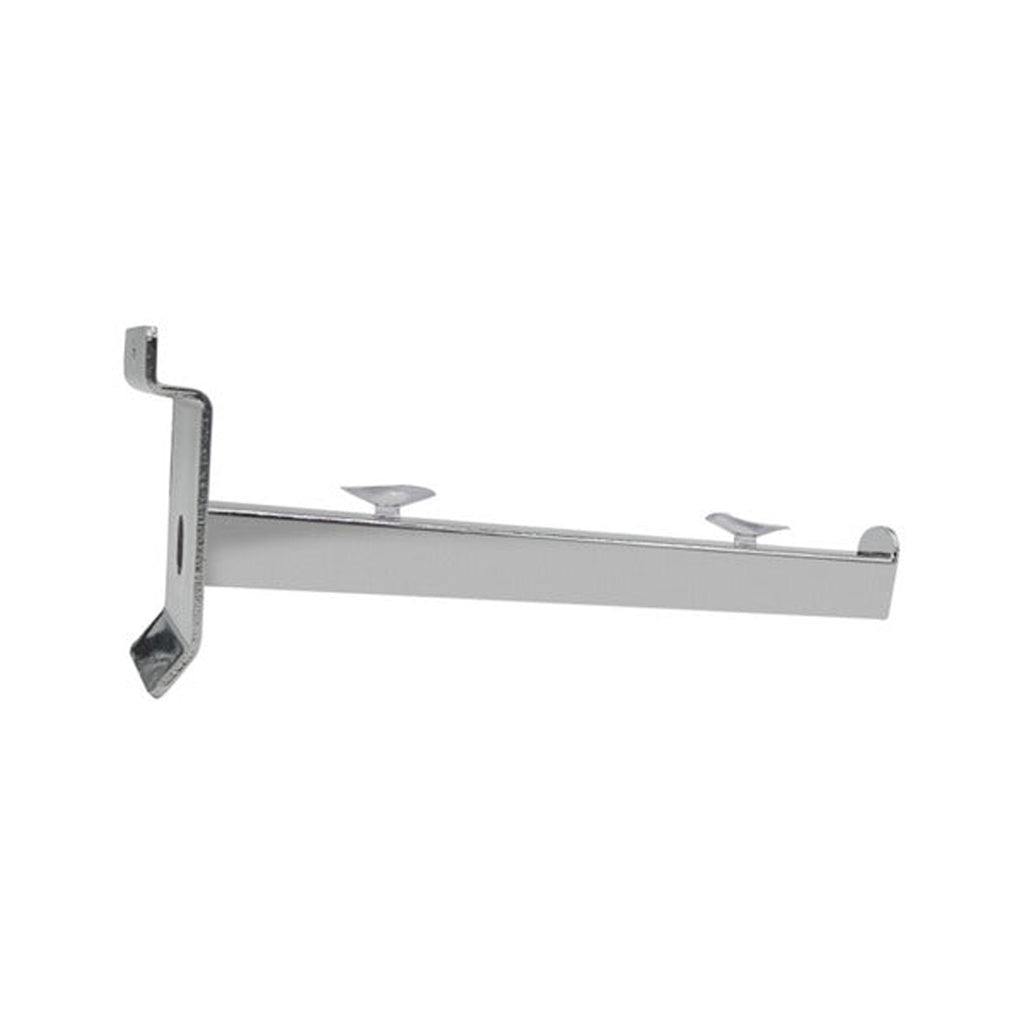 Gancho Soporte Repisa 35,5cm Panel Ranurado Metalico. Pack 12 Unidades