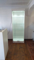 Vitrina Mural Melaminica Para Exhibición  60x33x180cm