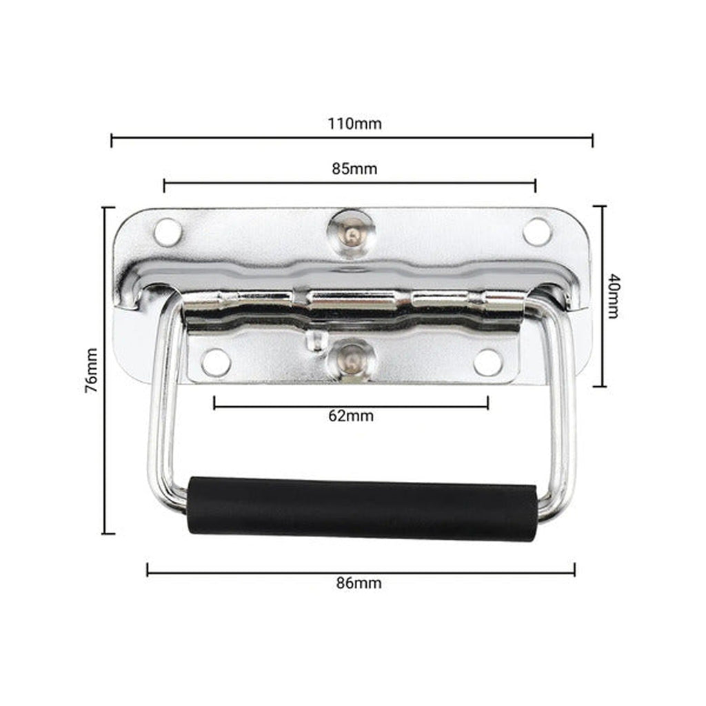 Tirador Manilla Metálica Plegable 110mm