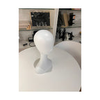 Cabeza Maniquí para Pelucas Sombreros Pack 3, Negro-Blanco-Beige
