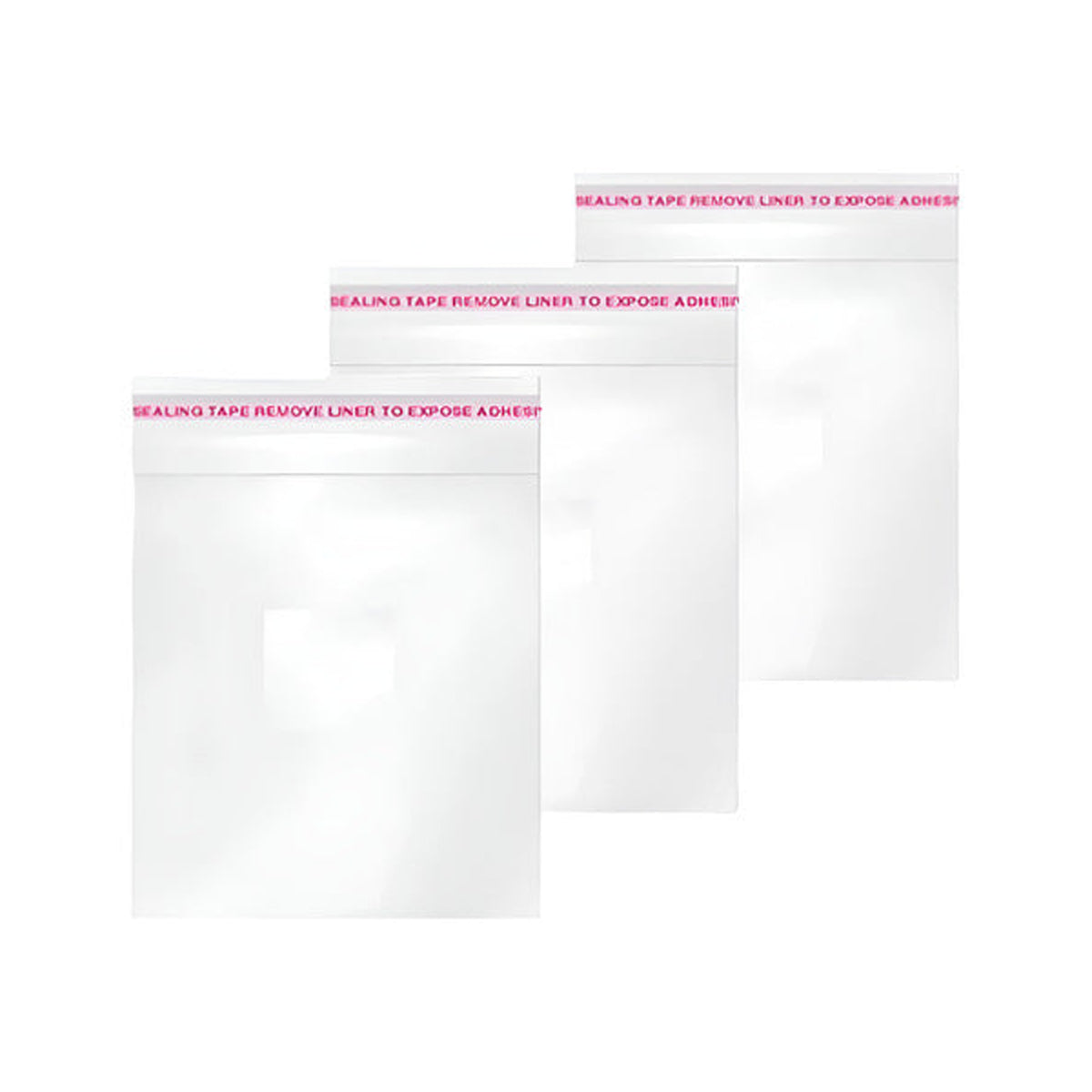 Bolsa Celofán Transparente Con Adhesivo 6x9cm Blanco, 1000 Unidades