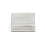 Portaprecios Compartimiento Acrílico 10x15cm Blanco. 4 Unidades