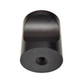 Pack 2 Tirador Negro Mate Perilla Balin + Tornillo Negro Lisa