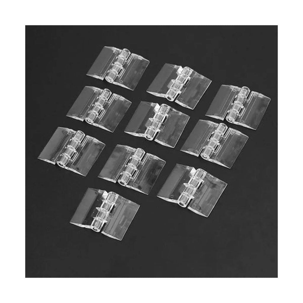 Bisagra De Acrilico De 35 X 25 Mm (pack De 10 Unidades)