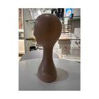 Cabeza Maniquí Exhibidora Pelucas Sombreros Color Beige