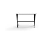 Mesón De Trabajo Cubierta Melaminica Base Metálica 130x50cm