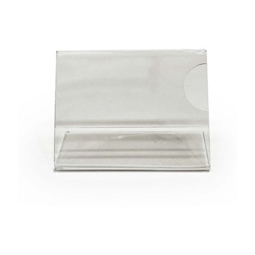 Portaprecios Compartimiento Acrílico 7x5cm Blanco, 10 Unidades