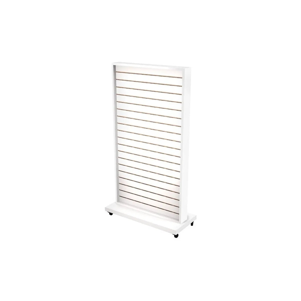 Exhibidor De Dos Caras Panel Ranurado 80x40x160