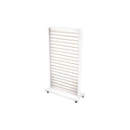 Exhibidor De Dos Caras Panel Ranurado 80x40x160