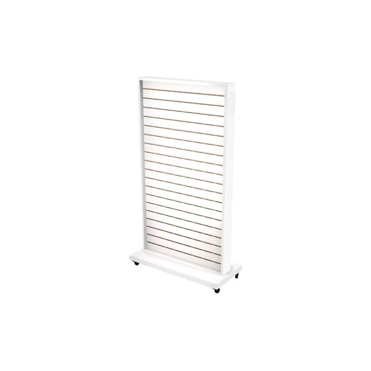 Exhibidor De Dos Caras Panel Ranurado 80x40x160
