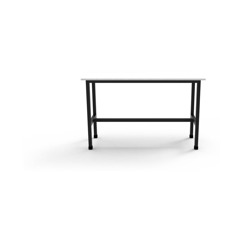 Mesón De Trabajo Cubierta Melaminica Base Metálica 150x60cm