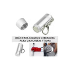 Candados Seguros Ganchos, Pack 100 Unidades + Destrabador Llave Magnético
