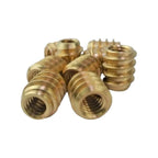Insertos Enroscados Para Madera 3/8. 12 Unidades