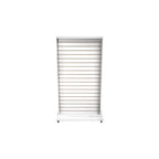 Exhibidor De Dos Caras Panel Ranurado 80x40x160