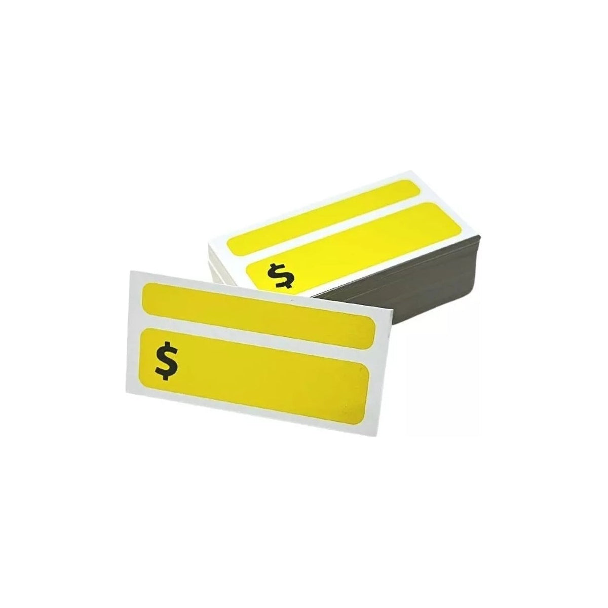 Cartones Etiquetas Para Precios 8x4cm, Pack 100 Unidades