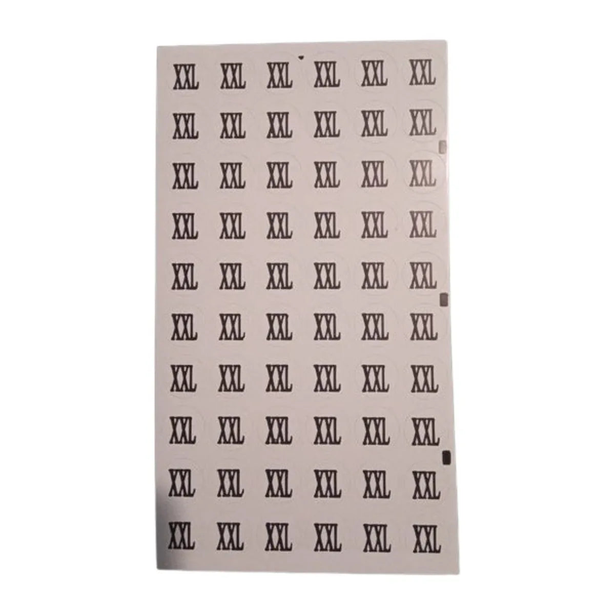 600 Etiquetas Autoadhesivas Stickers Para Tallas Ropa