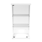 Vitrina Panorámica Para Mesa Con Dos Repisas 50x35x96cm