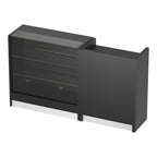 Vitrina Mostrador + Mueble De Caja 232x43x106cm