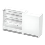 Vitrina Mostrador + Mueble De Caja 232x43x106cm