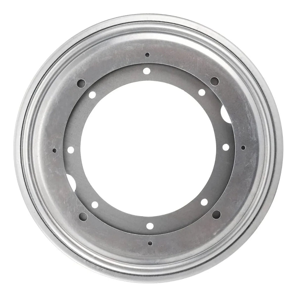 Base Giratoria Redonda Acero 23 cm Gris
