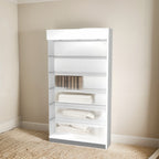 Trasera Estante Para Exhibición 126x30x230cm