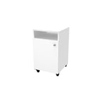 Mesón De Recepción Cerrado Con Mueble De Apoyo 106x46x112cm