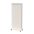 Exhibidor De Dos Caras Panel Ranurado 60x40x160