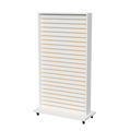 Exhibidor De Dos Caras Panel Ranurado 80x40x160