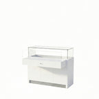 Vitrina Mostrador Cúpula Con Bodega 126x43x110cm