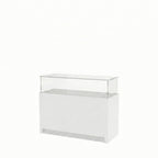 Vitrina Mostrador Cúpula Con Bodega 126x43x110cm