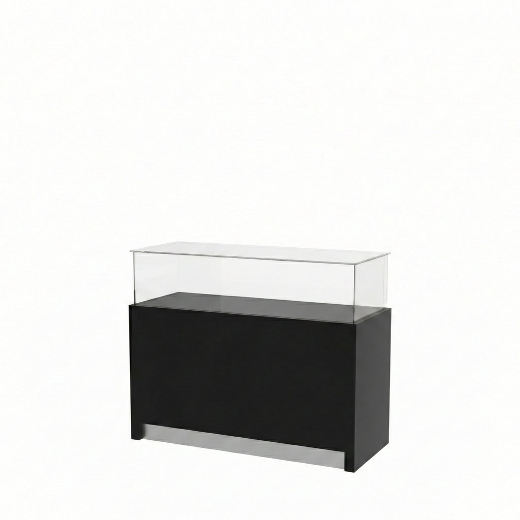 Vitrina Mostrador Cúpula Con Bodega 126x43x110cm