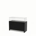 Vitrina Mostrador Cúpula Con Bodega 126x43x110cm